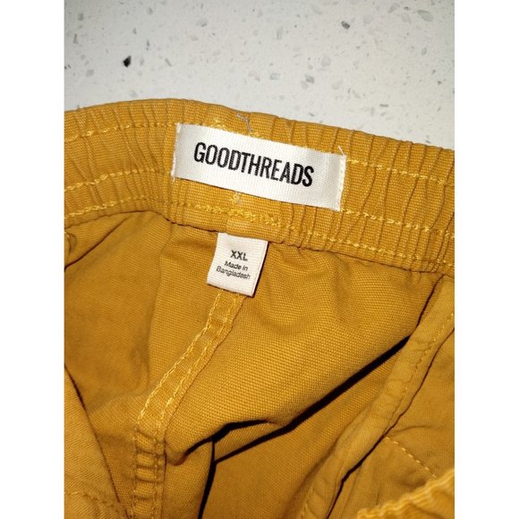 Goodthreads Men's Stretch Canvas Short Gold XXL - Picture 4 of 4